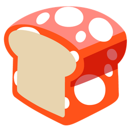 mushroom and bread