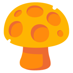 mushroom and cheese wedge