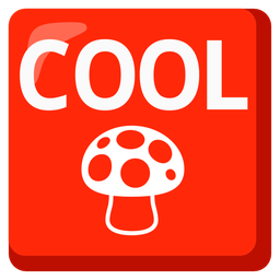 mushroom and COOL button
