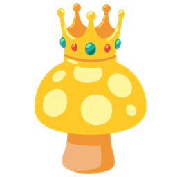 mushroom and crown
