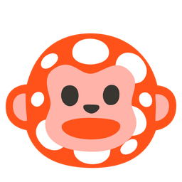 mushroom and monkey face