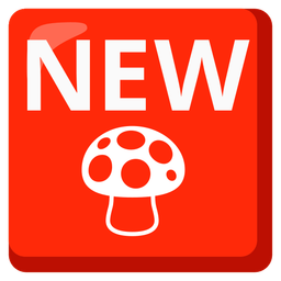mushroom and NEW button