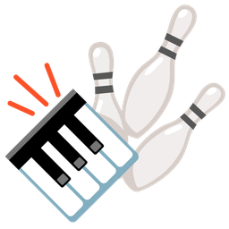 Musical keyboard and Bowling