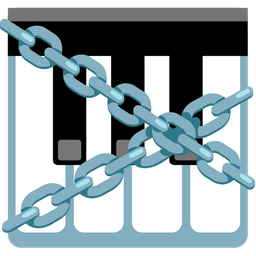Musical keyboard and Chains