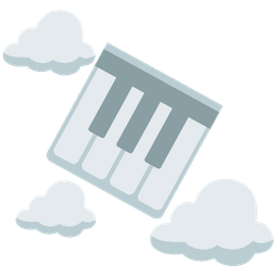 Musical keyboard and Cloud