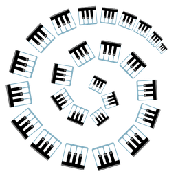Musical keyboard and Cyclone