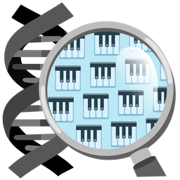 Musical keyboard and Dna