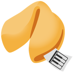 Musical keyboard and Fortune cookie