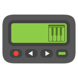 Musical keyboard and Pager