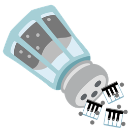 Musical keyboard and Salt