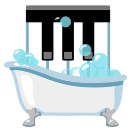 Musical keyboard and Soap
