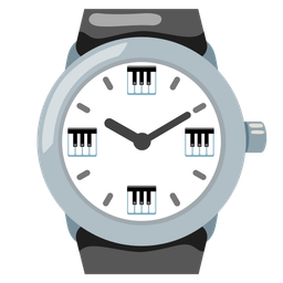 Musical keyboard and Watch