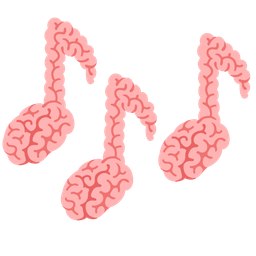 musical notes and brain