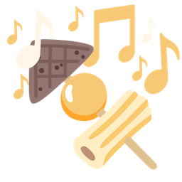 musical notes and oden