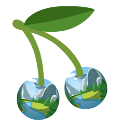 National park and Cherries