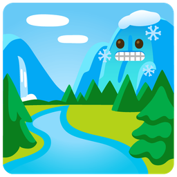 National park and Cold face