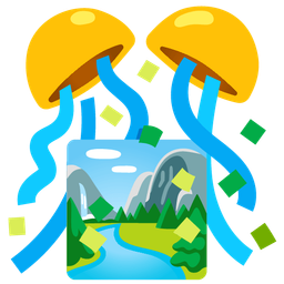 National park and Confetti ball