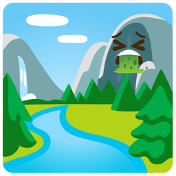 National park and Face vomiting