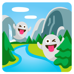 National park and Ghost