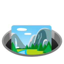 National park and Hole