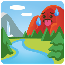 National park and Hot face