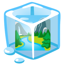 National park and Ice