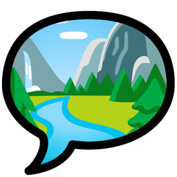 National park and Speech balloon