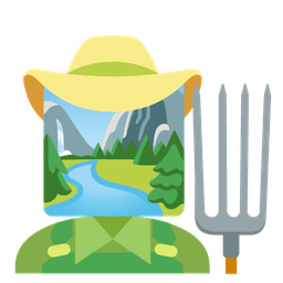 National park and Tractor