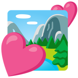 National park and Two hearts