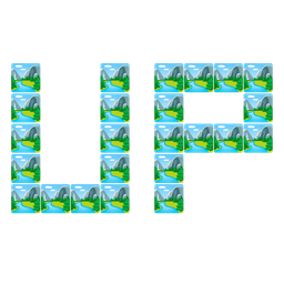 National park and UP! button