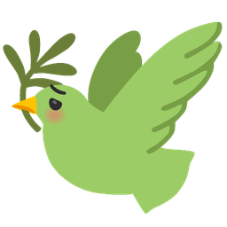 nauseated face and dove