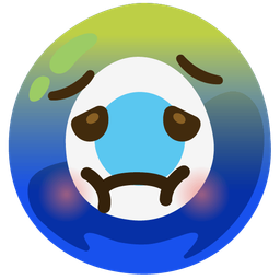 nauseated face and nazar amulet