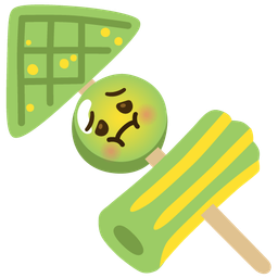 nauseated face and oden