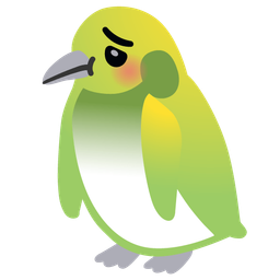 nauseated face and penguin