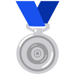 nazar amulet and 2nd place medal