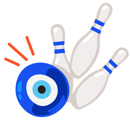 nazar amulet and bowling