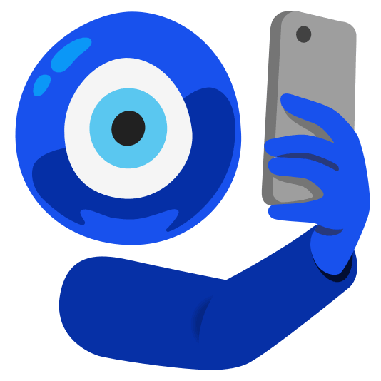 Nazar amulet and Camera