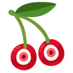 nazar amulet and cherries