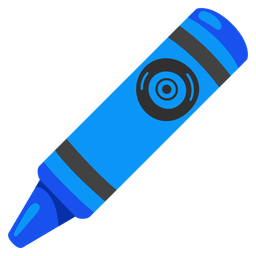 nazar amulet and crayon