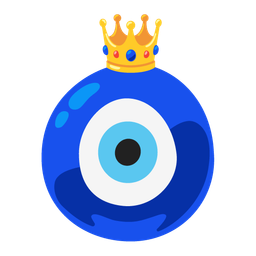 nazar amulet and crown