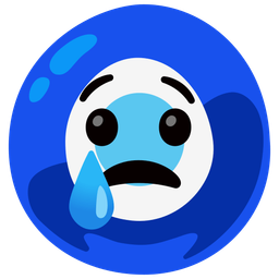 nazar amulet and crying face