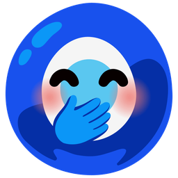 nazar amulet and face with hand over mouth