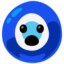 nazar amulet and face with open mouth