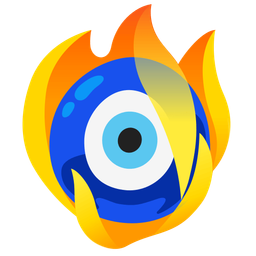 nazar amulet and fire