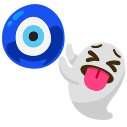 nazar amulet and ghost