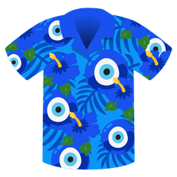 nazar amulet and hibiscus