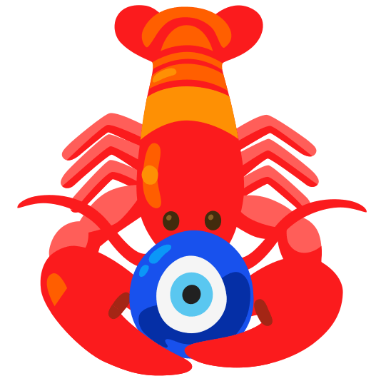 Nazar amulet and Lobster