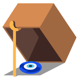 nazar amulet and mouse trap