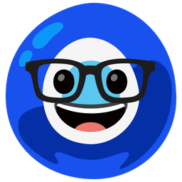 nazar amulet and nerd face