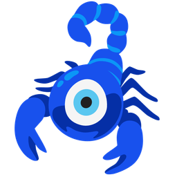 nazar amulet and scorpion